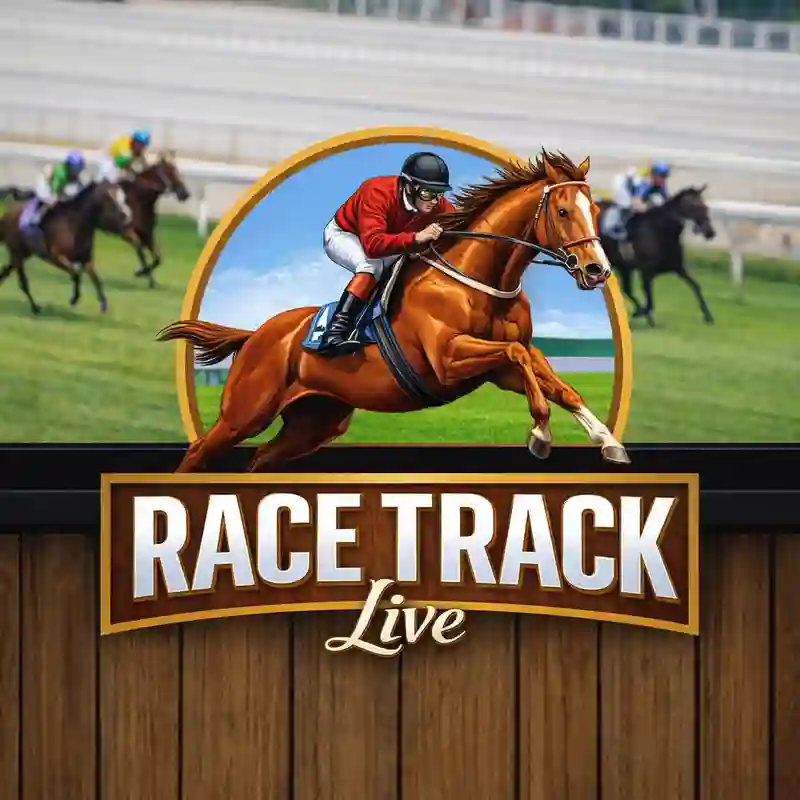 Race Track Casino Game Logo